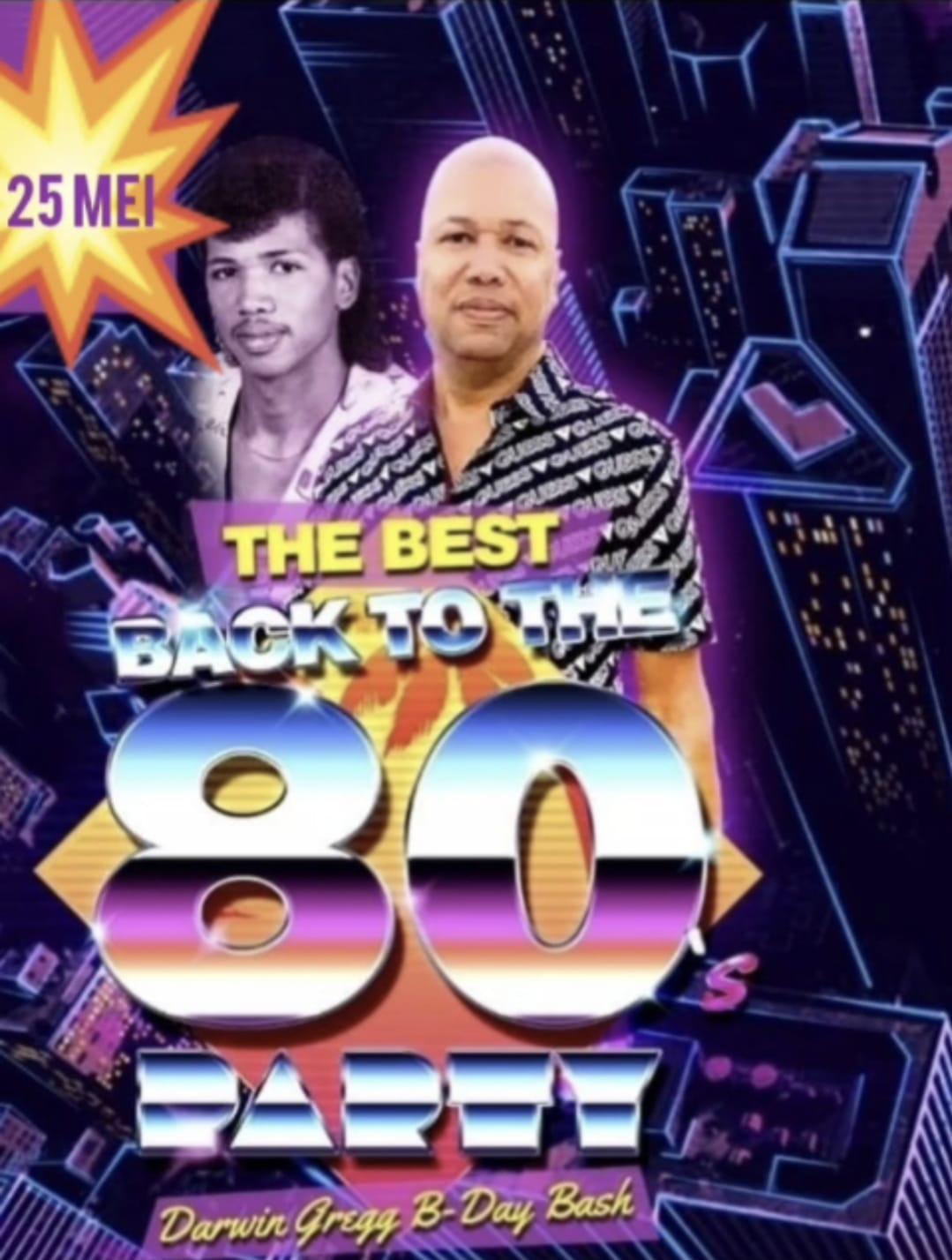 Back to the 80s flyer